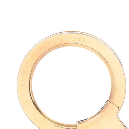 Louis Vuitton Metal Pochette Extender Key Ring Chain Gold 3 of 4