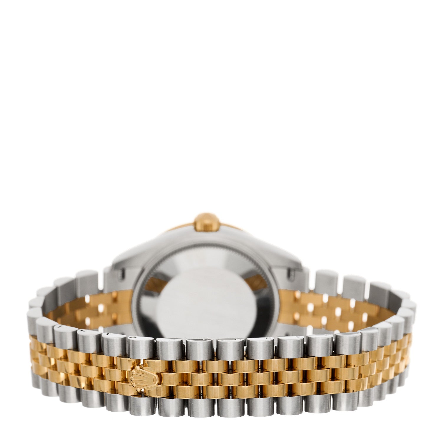 Rolex Stainless Steel 18K Yellow Gold Diamond Bezel 31mm Oyster Perpetual Datejust Watch Champagne 278383RBR 3 of 5