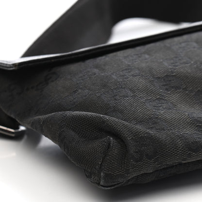 Gucci GG Monogram Double Pocket Belt Bag Black 7 of 13