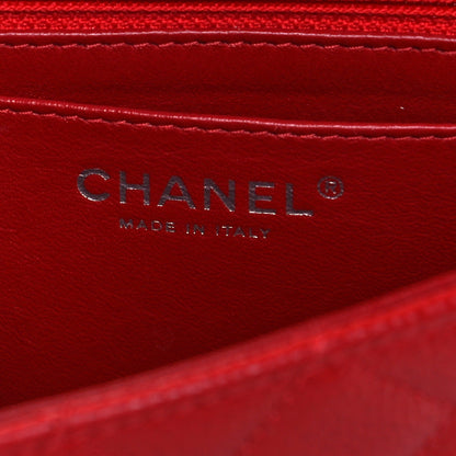 Chanel Caviar Quilted Mini Rectangular Flap Red 6 of 10