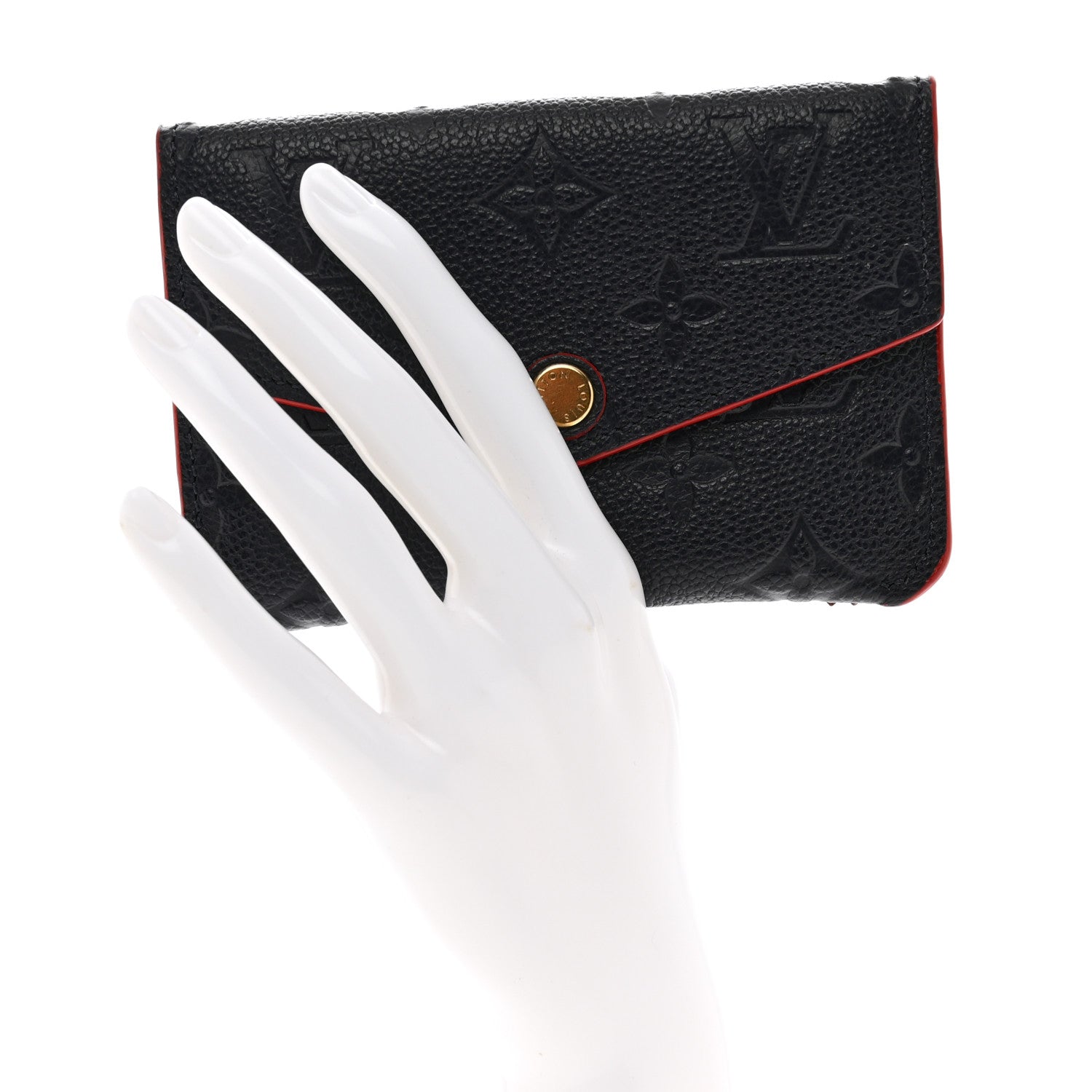 Louis Vuitton Empreinte Key Pouch Marine Rouge 2 of 9