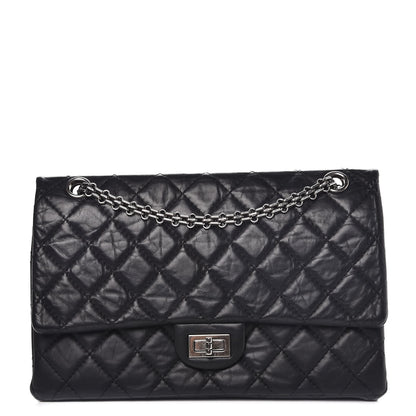 Chanel Aged Calfskin Quilted 2.55 Reissue 226 Flap Black 1 of 11