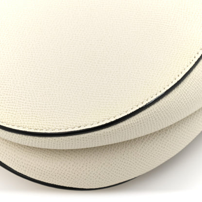 Christian Dior Grained Calfskin Saddle Bag White 14 of 18