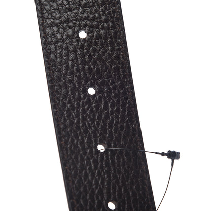 Gucci Calfskin Double G Reversible 37mm Belt 85 34 Black Cocoa 7 of 8