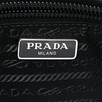 Prada Tessuto Nylon Saffiano Wristlet Black 6 of 8