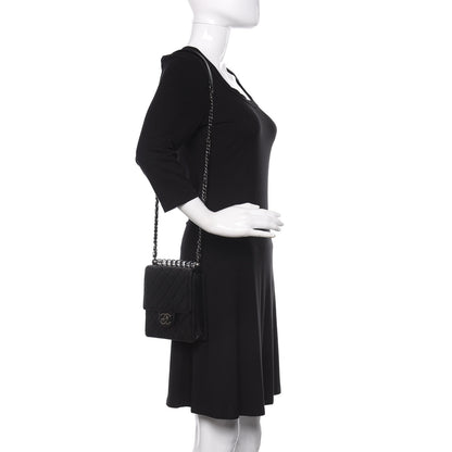 Chanel Lambskin Quilted Chic Pearls Flap Black 2 of 10
