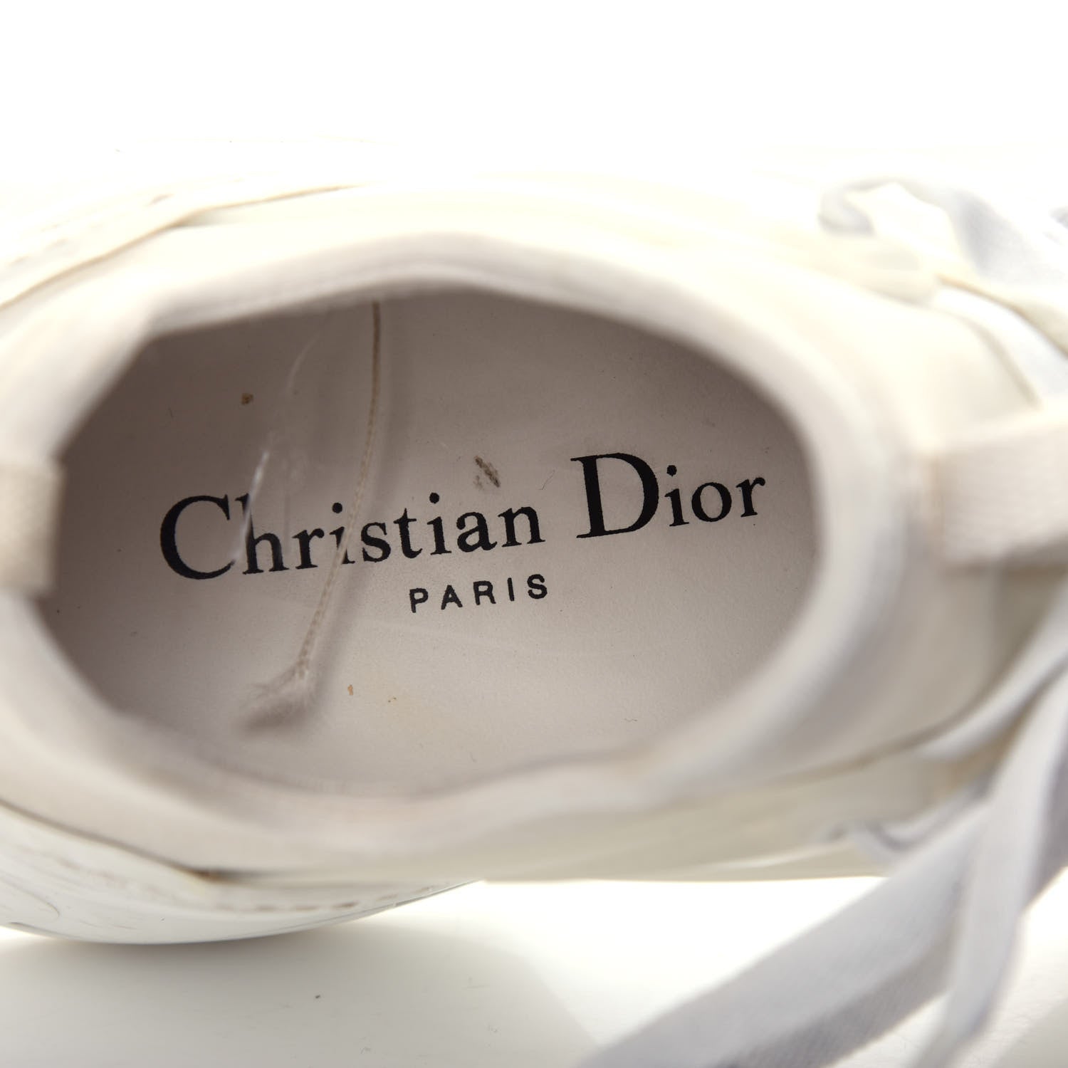 Christian Dior Technical Fabric Rubber Womens D-Connect Sneakers 35 White 8 of 11