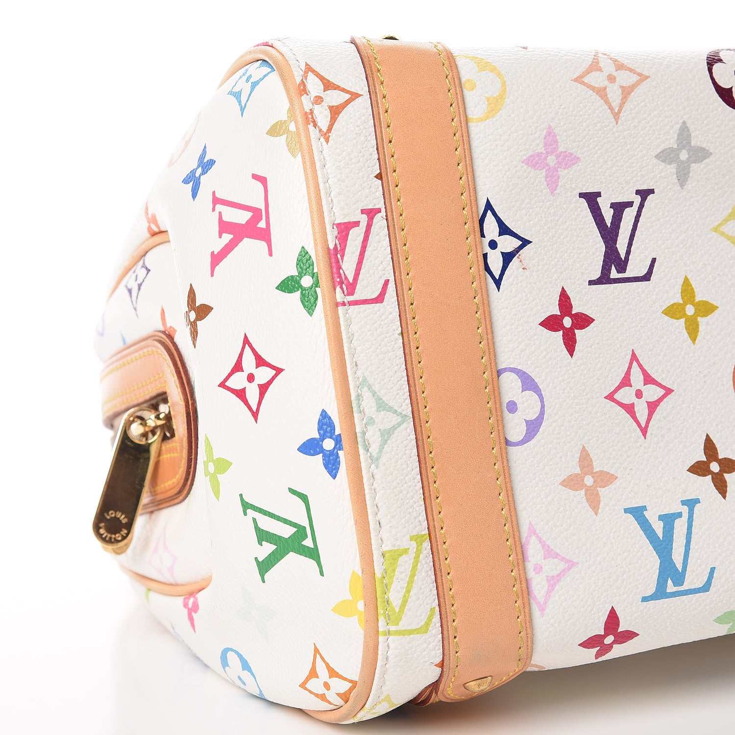 Louis Vuitton Monogram Multicolor Priscilla White 8 of 16