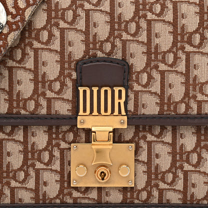 Christian Dior Oblique DiorAddict Flap Bag Brown 9 of 15