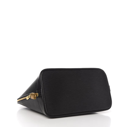 Louis Vuitton Epi Alma PM Black 4 of 10