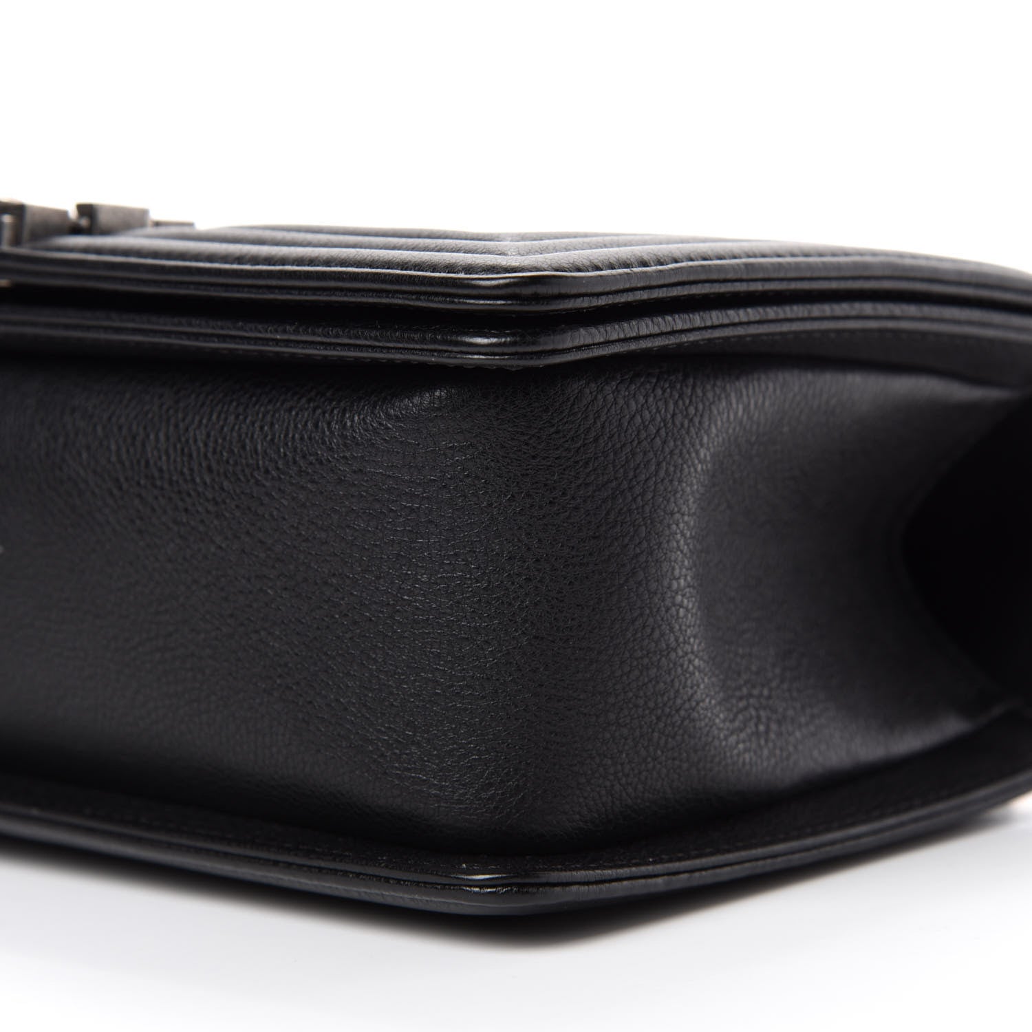 Chanel Calfskin Quilted Medium Boy Flap Black 8 of 12