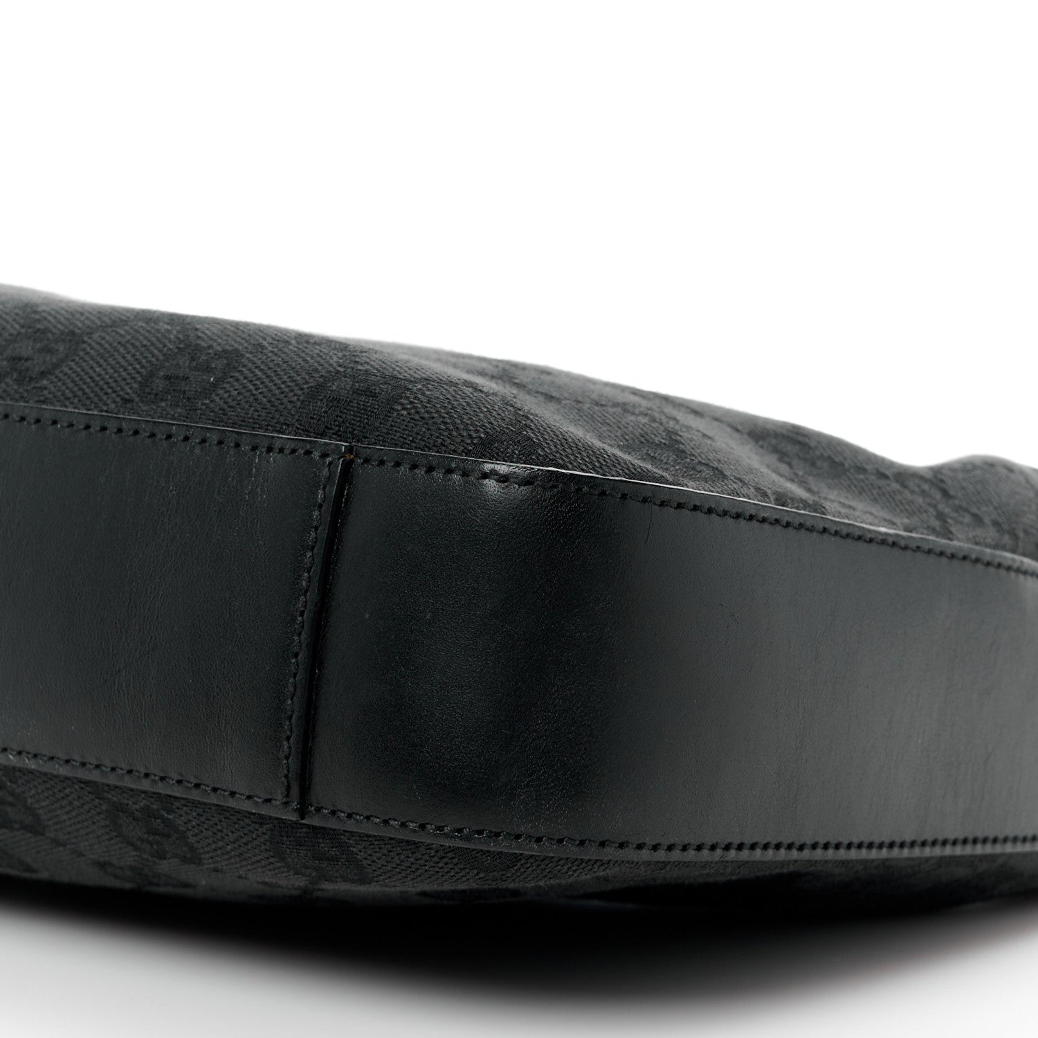 Gucci Monogram GG Small Clasp Hobo Black 11 of 12