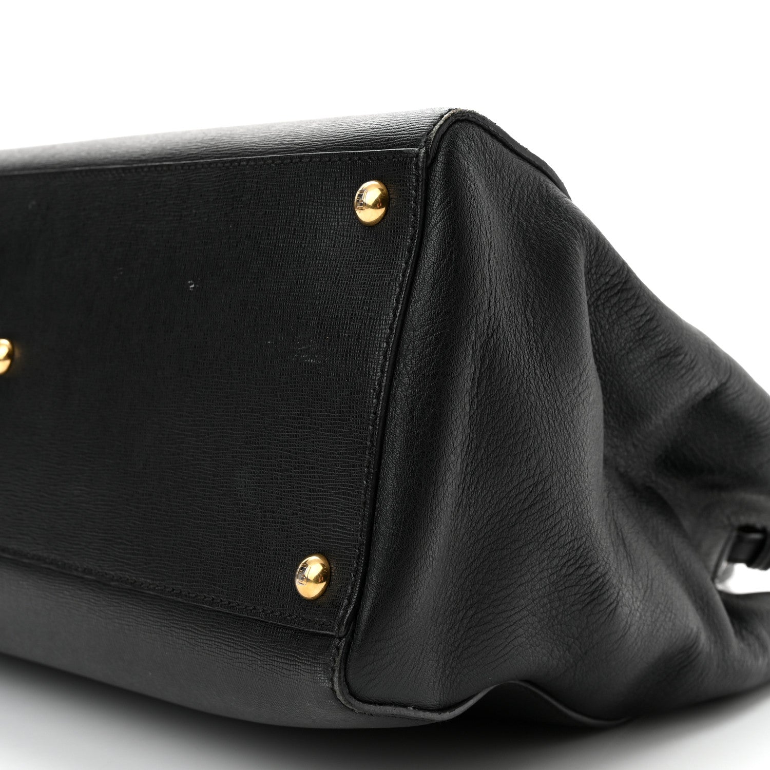 Fendi Vitello Elite Regular 2Jours Tote Black 10 of 10
