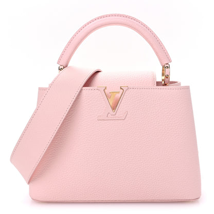 Louis Vuitton Taurillon Capucines BB Rose Jasmin 1 of 10