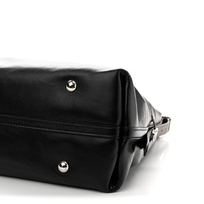 Louis Vuitton Lambskin CarryAll Vibe MM Black 9 of 9