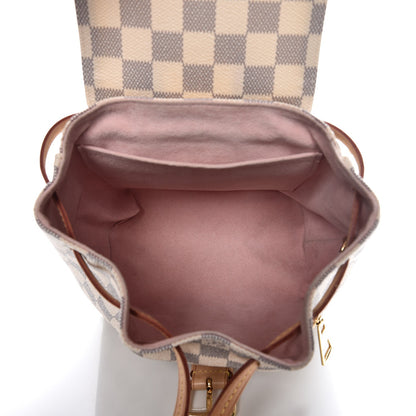 Louis Vuitton Damier Azur Sperone BB Backpack 5 of 10