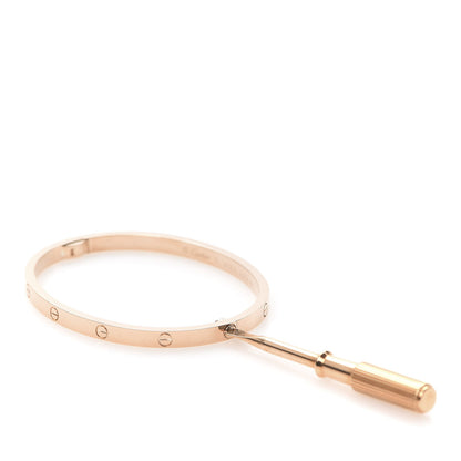 Cartier 18K Pink Gold Small LOVE Bracelet 15 4 of 5