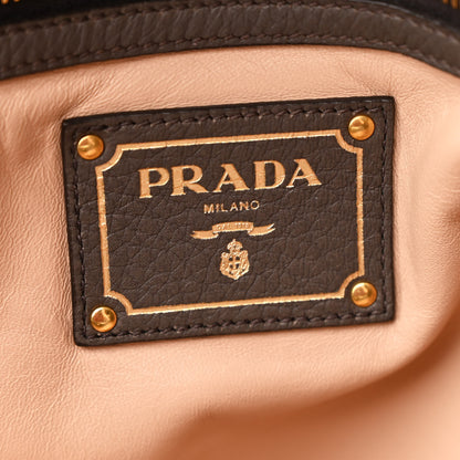 Prada Cervo Deerskin Tote Grigio 7 of 11