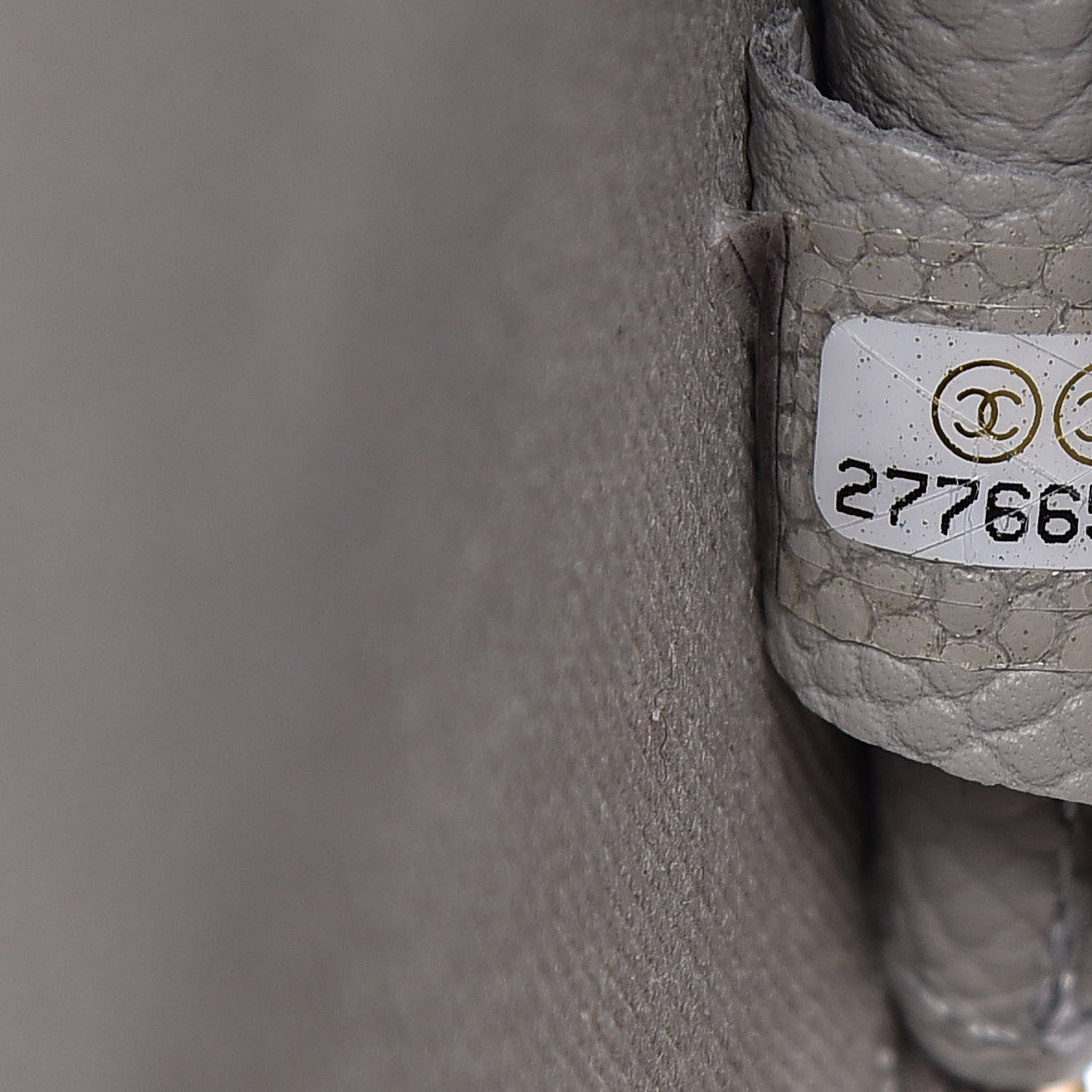 Chanel Caviar Quilted Small Camera Case Grey 7 of 11