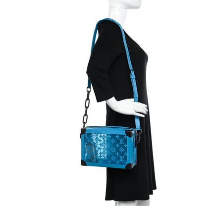 Louis Vuitton Monogram See Through Soft Trunk Turquoise 2 of 9