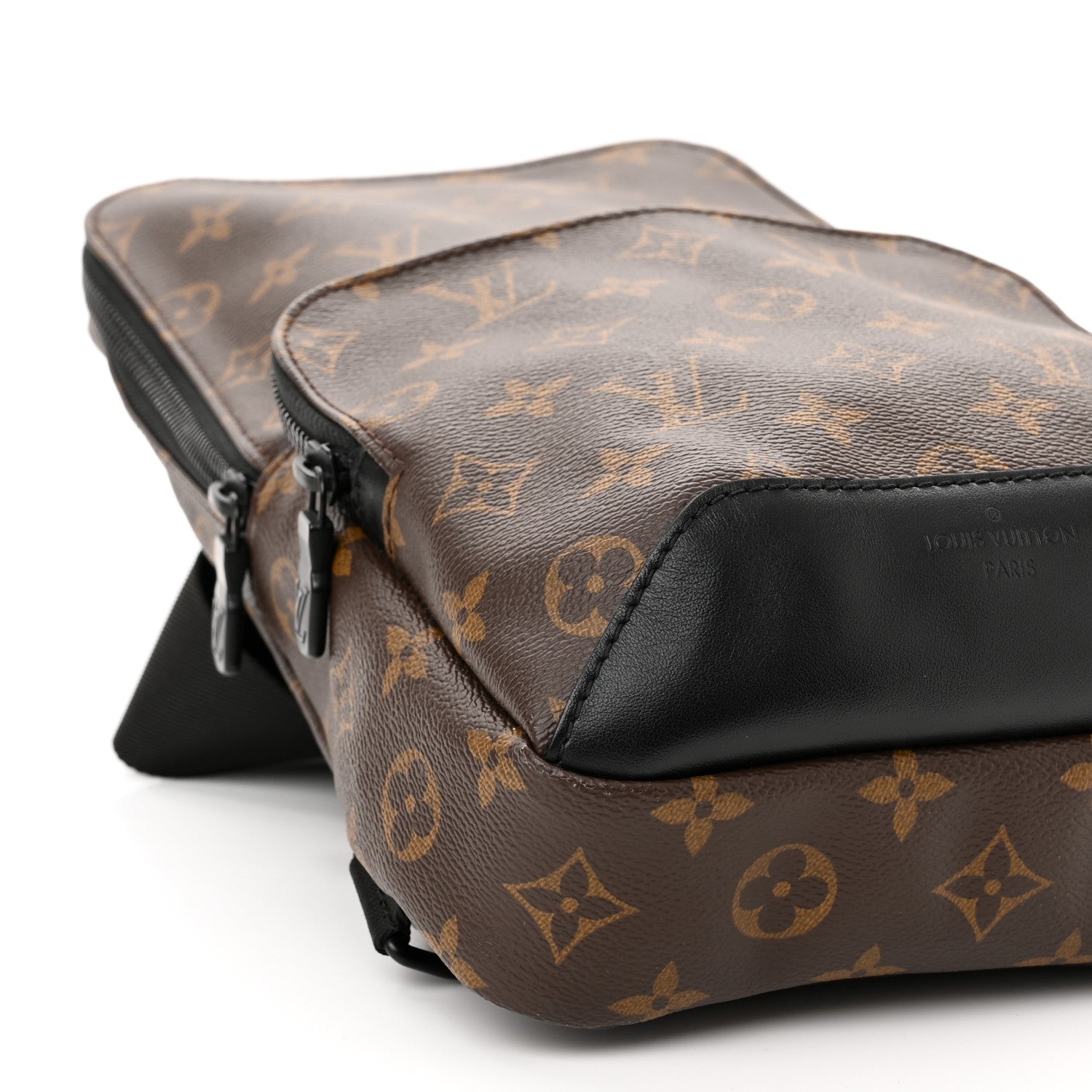 Louis Vuitton Monogram Macassar Avenue Sling Bag 9 of 10