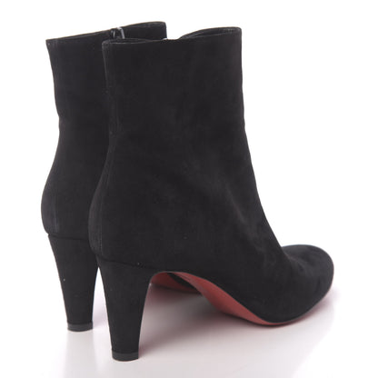 Christian Louboutin Veau Velours Top 70 Ankle Boots 36.5 Black 4 of 10