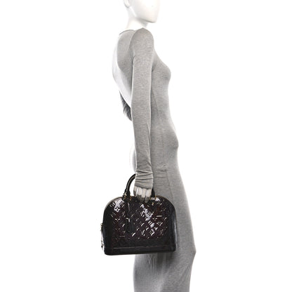 Louis Vuitton Vernis Alma PM Amarante 3 of 10