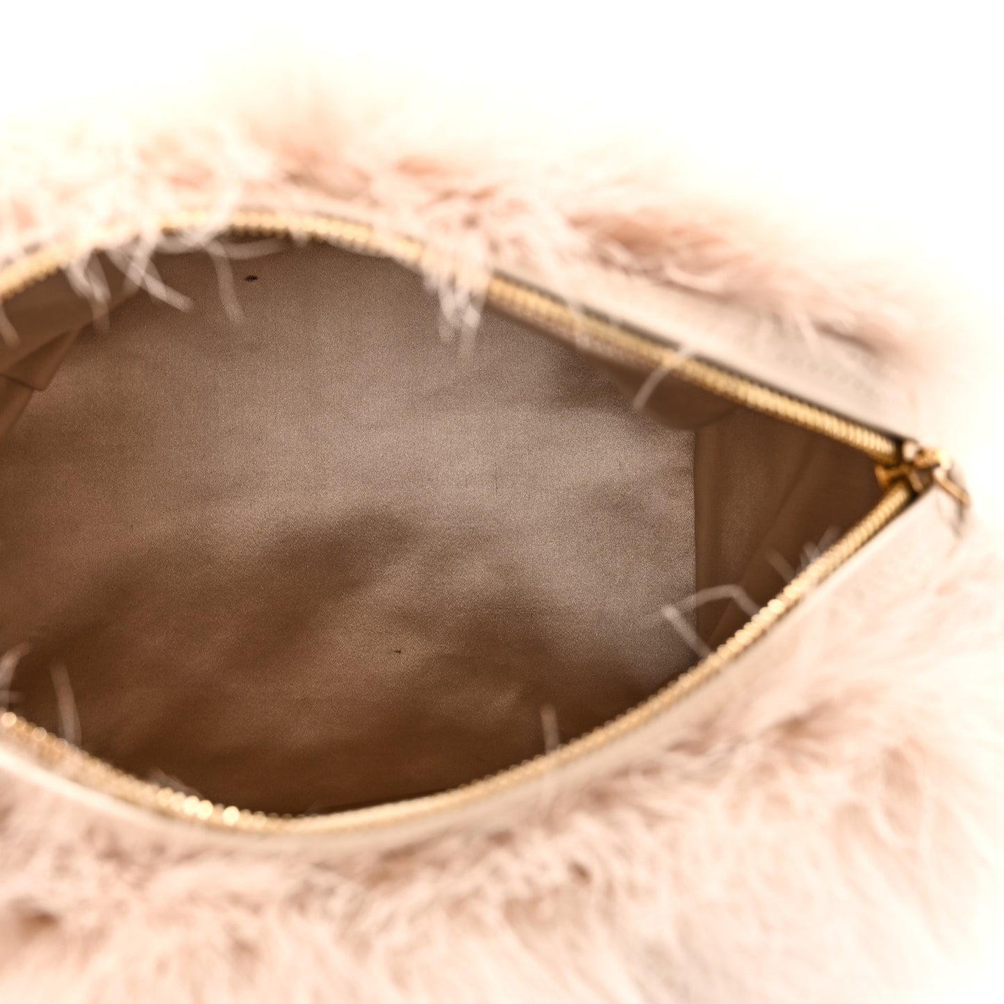 Ostrich Feather Speedy 25 Blush Ivory