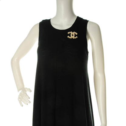 Chanel Pearl CC Brooch Gold Pearly White 2 of 5
