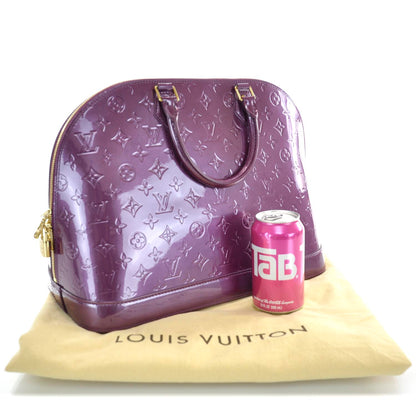 Louis Vuitton Vernis Alma MM Violet 3 of 9