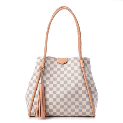 Louis Vuitton Damier Azur Propriano Rose Ballerine 1 of 7