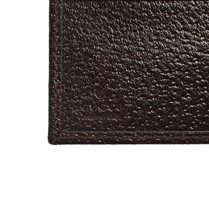 Gucci GG Supreme Monogram Web Bi-Fold Wallet Dark Brown 6 of 6