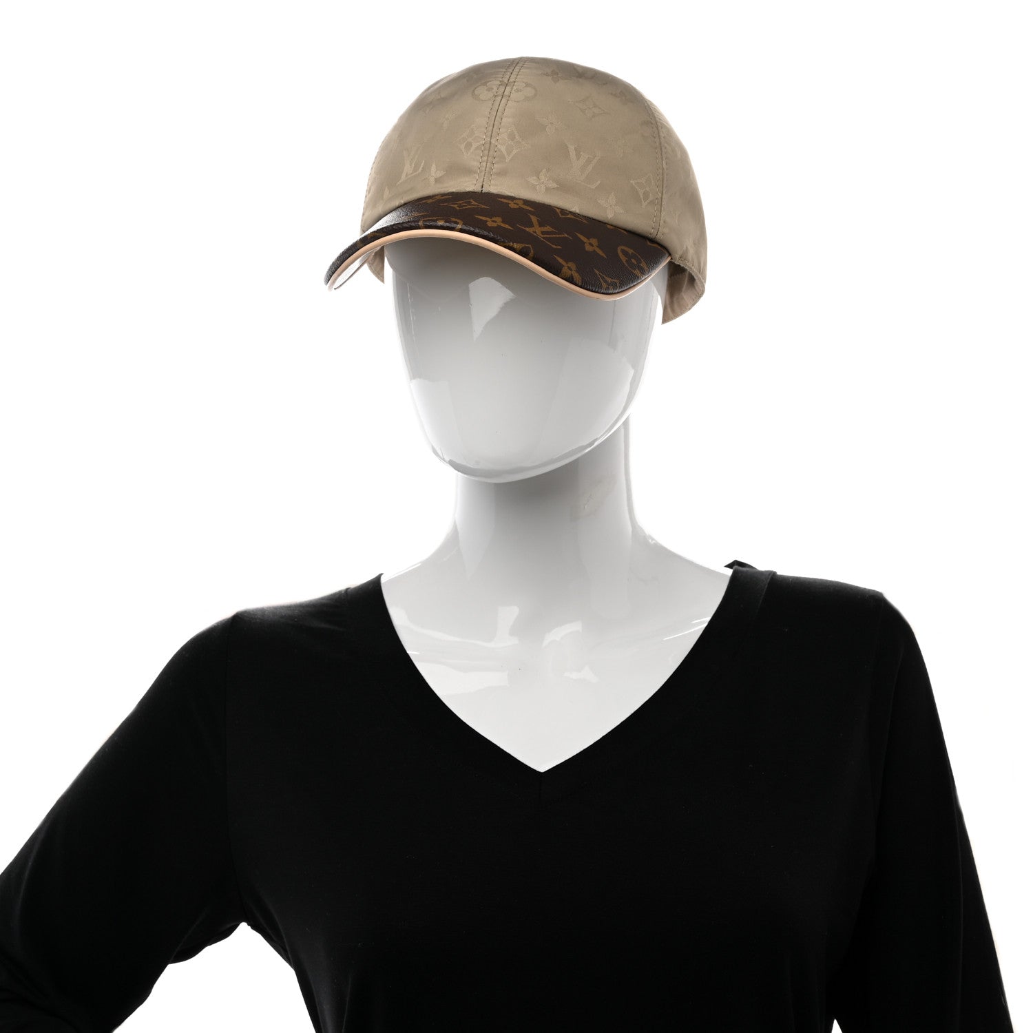Louis Vuitton Monogram Get Ready LV Cap L Beige 2 of 11
