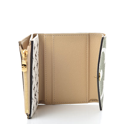Louis Vuitton Monogram Giant Zoe Wallet Kaki 5 of 8
