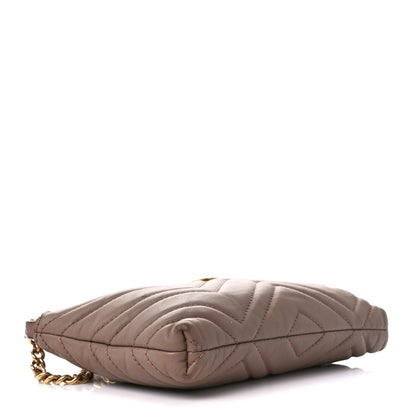 Gucci Calfskin Matelasse Mini GG Marmont Chain Bag Porcelain Rose 4 of 13
