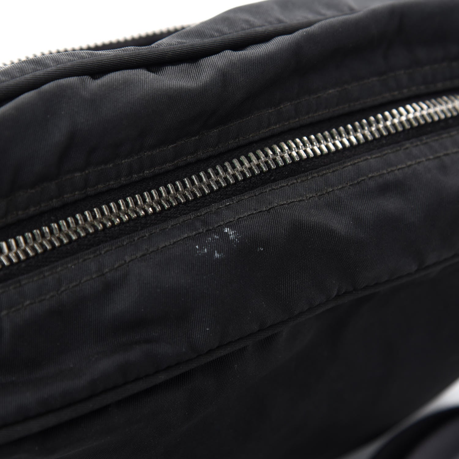 Prada Nylon Tessuto Messenger Bag Black 8 of 11