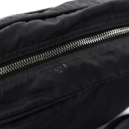 Prada Nylon Tessuto Messenger Bag Black 8 of 11