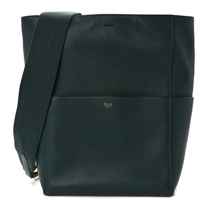 Celine Soft Grained Calfskin Sangle Bucket Bag Amazone 1 of 10