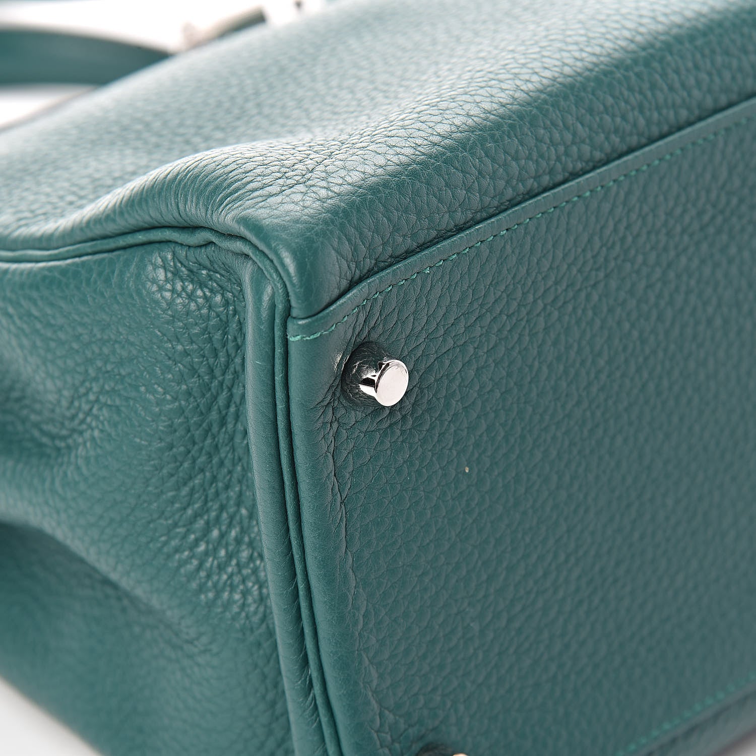 Hermes Togo Kelly Retourne 35 Malachite 33 of 33
