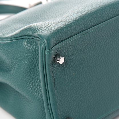 Hermes Togo Kelly Retourne 35 Malachite 33 of 33