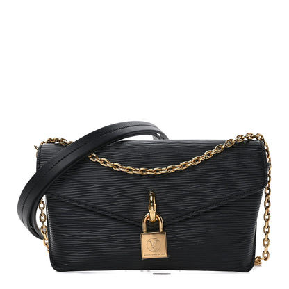 Louis Vuitton Epi Padlock On Strap Black 1 of 8