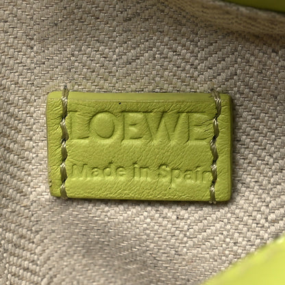 Loewe Calfskin Mini Puzzle Edge Bag Lime 6 of 11