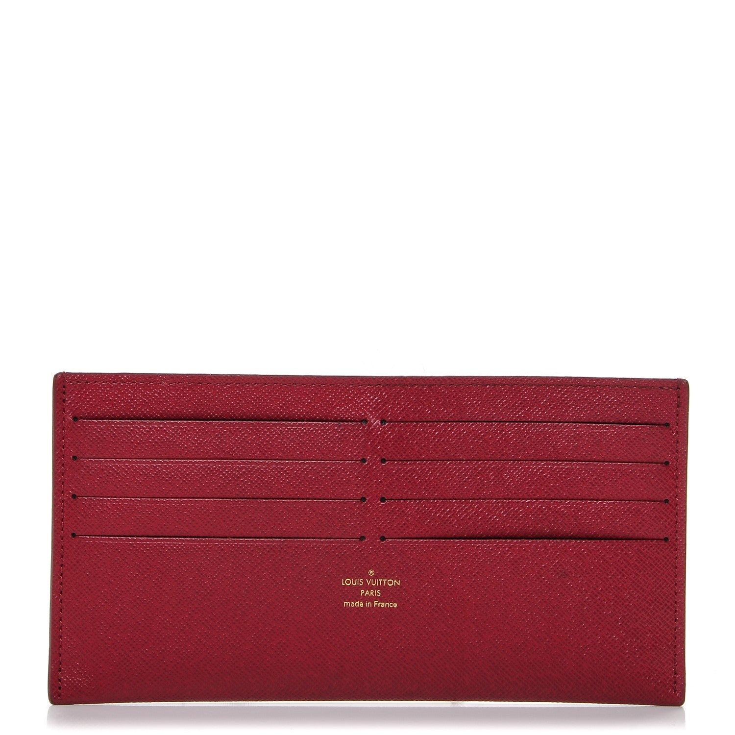 Louis Vuitton Calfskin Felicie Card Holder Insert Fuchsia 1 of 6