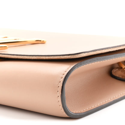 Louis Vuitton Calfskin Chain Louise MM Nude 10 of 10