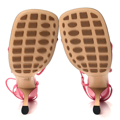 Bottega Veneta Crush Calfskin The Line 90mm Sandals 39 Milkshake 5 of 8