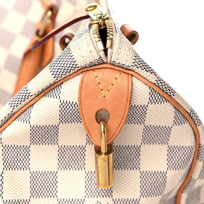 Louis Vuitton Damier Azur Speedy 25 18 of 19