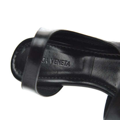 Bottega Veneta Nappa Crunch Lux Sandals 38.5 Black 10 of 20