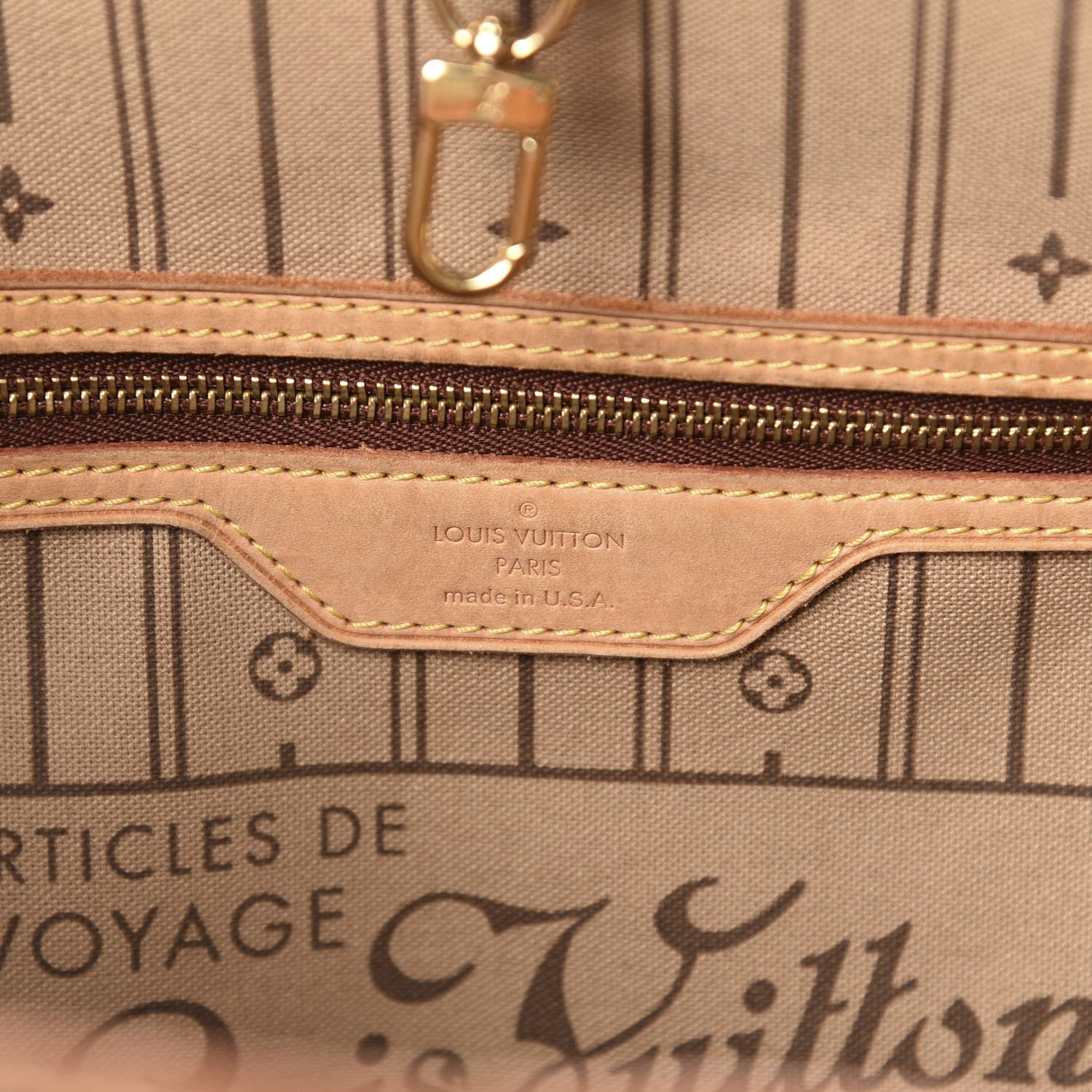 Louis Vuitton Monogram Neverfull MM 8 of 11