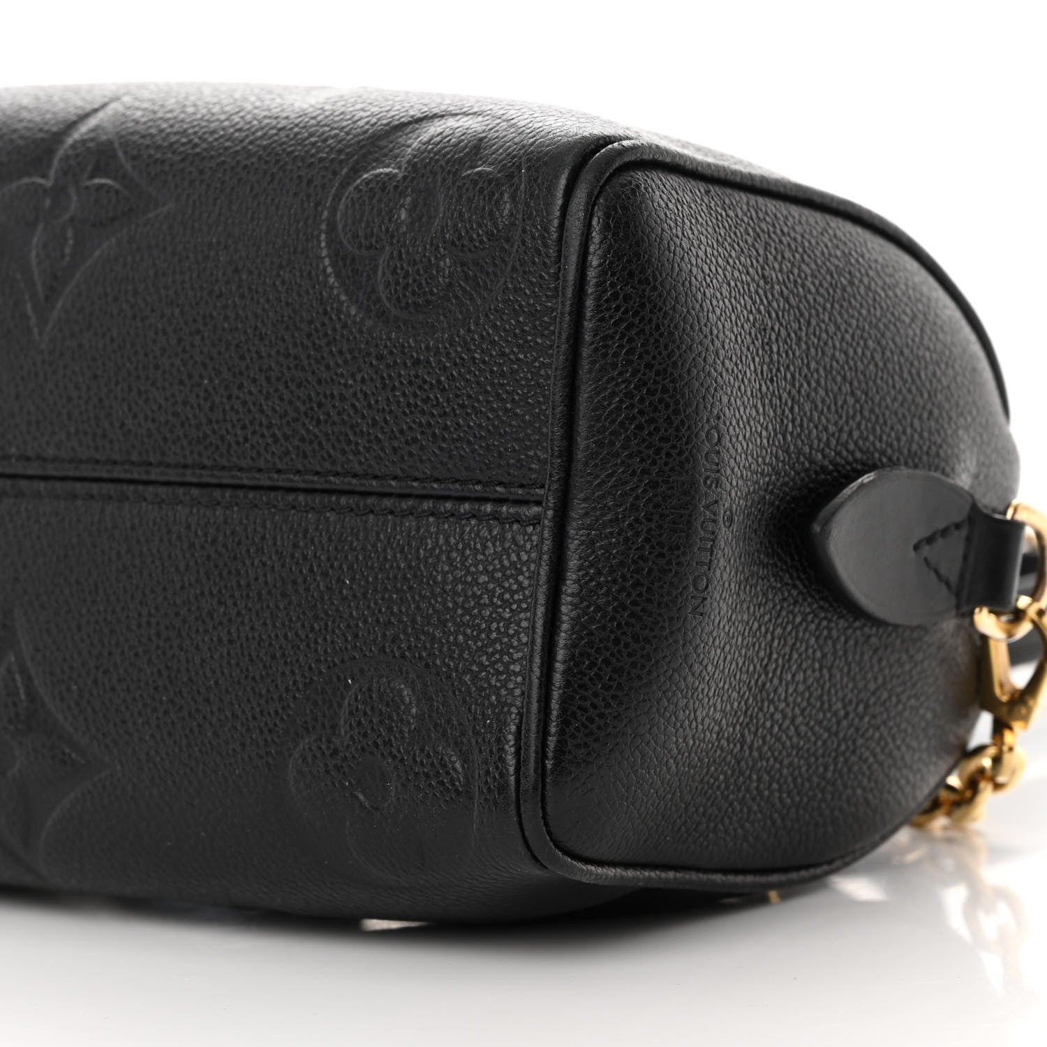 Louis Vuitton Empreinte Monogram Giant Speedy Bandouliere 20 Black 9 of 11