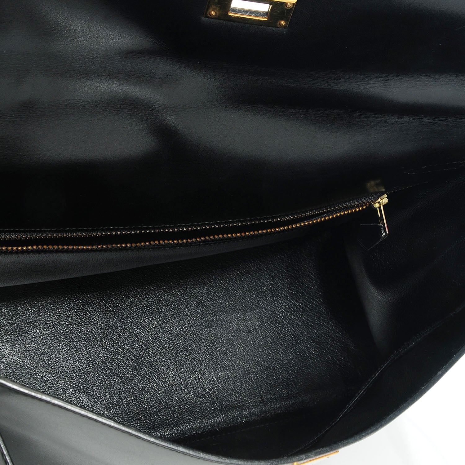 Hermes Box Kelly Retourne 32 Black 11 of 29